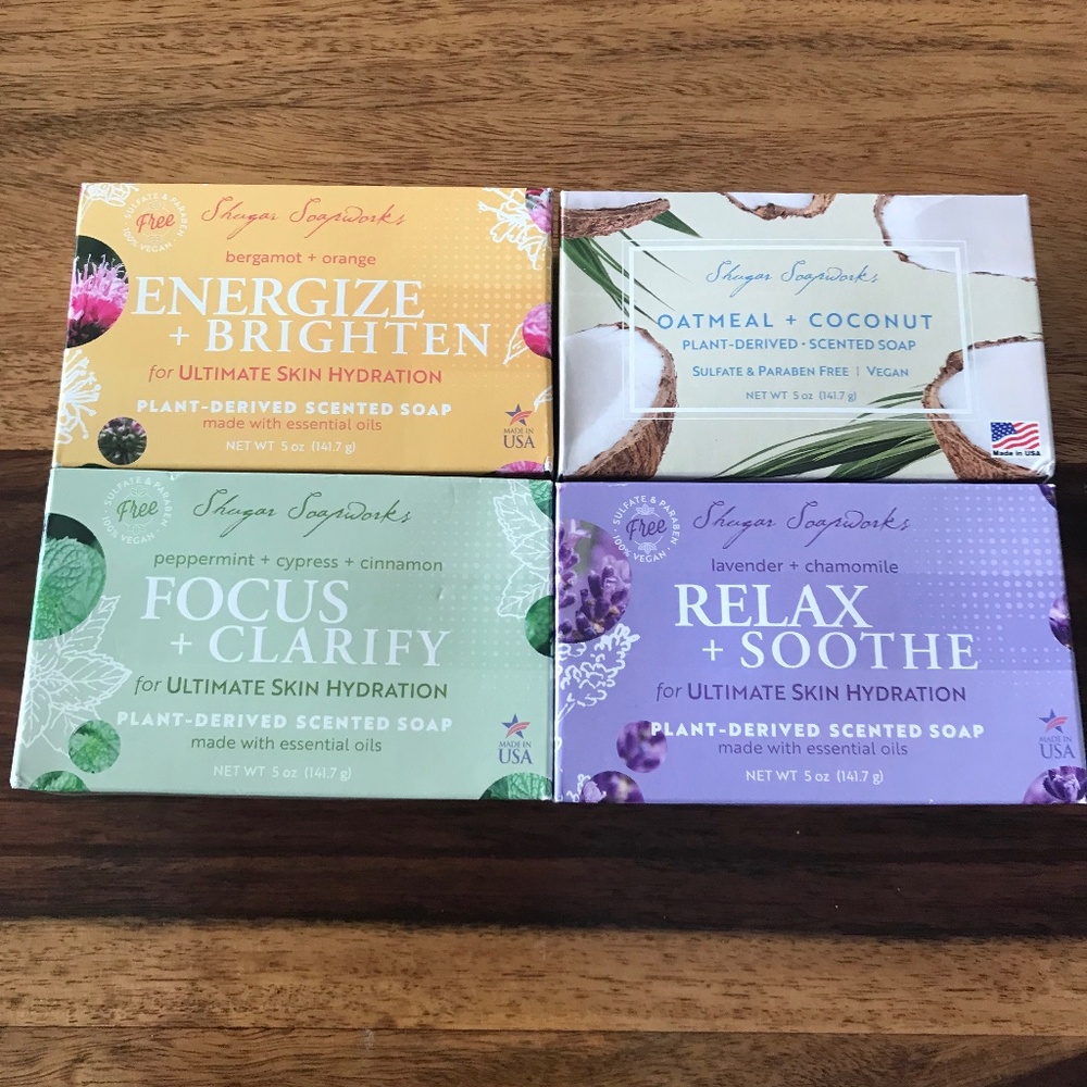 Bundle of 4 soaps